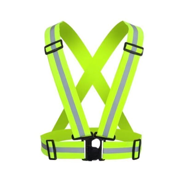 High-Visibility Reflective Safety Vest Harness – Adjustable & Lightweight