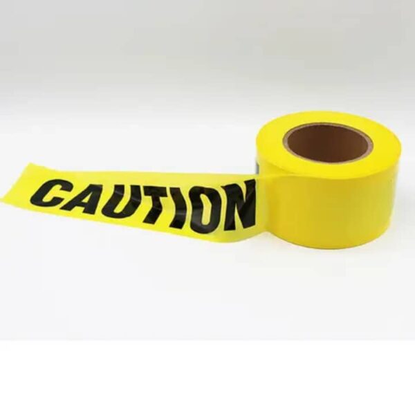 ⚠️ Yellow Caution Safety Tape – High-Visibility Warning Barrier