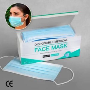3-Ply Disposable Nose Mask – Comfortable Daily Protection (50 pcs)