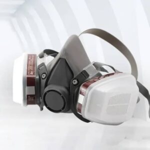 Half-Face Respirator Mask with Dual Cartridge